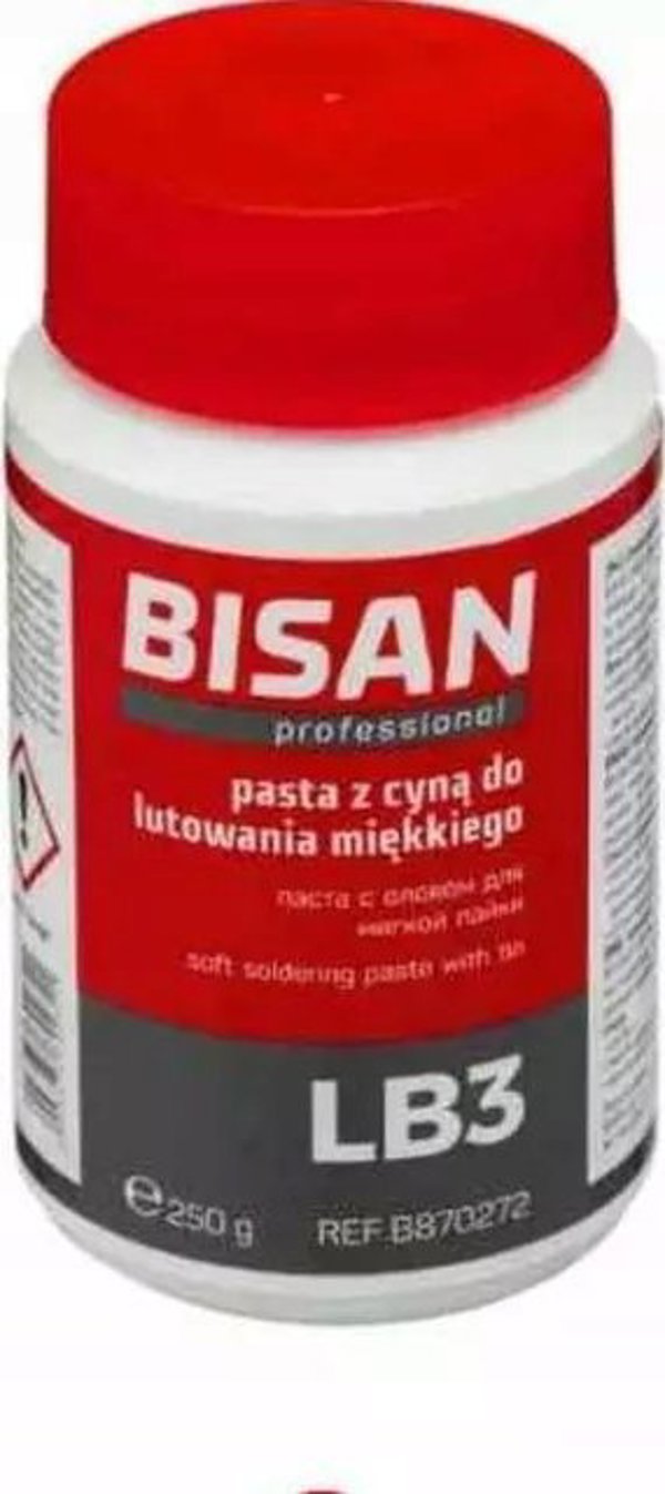 Bisan ΠΑΣΤΑ ΜΕ ΚΑΛΑΙ ΓΙΑ ΜΑΛΑΚΗ ΚΟΛΛΗΣΗ LB3 100G (ΚΟΥΤΙ) [25]