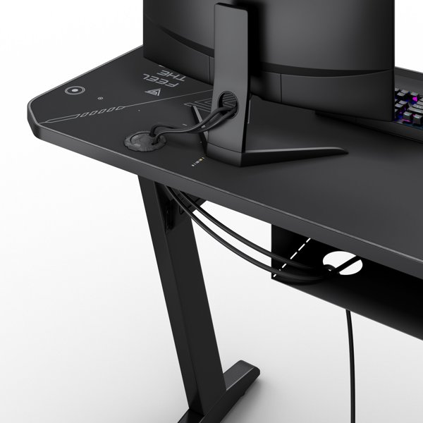 Γραφείο SENSE7 Nomad Cybernetic Μαύρο 140 cmx60 cm 140x60 cm