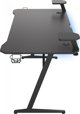 Γραφείο Genesis Holm 510 RGB Μαύρο 160 cmx75 cm