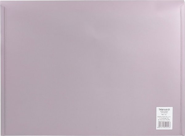 Biurfol Φάκελος με κουμπί A4 PP ροζ soft touch BIURFOL