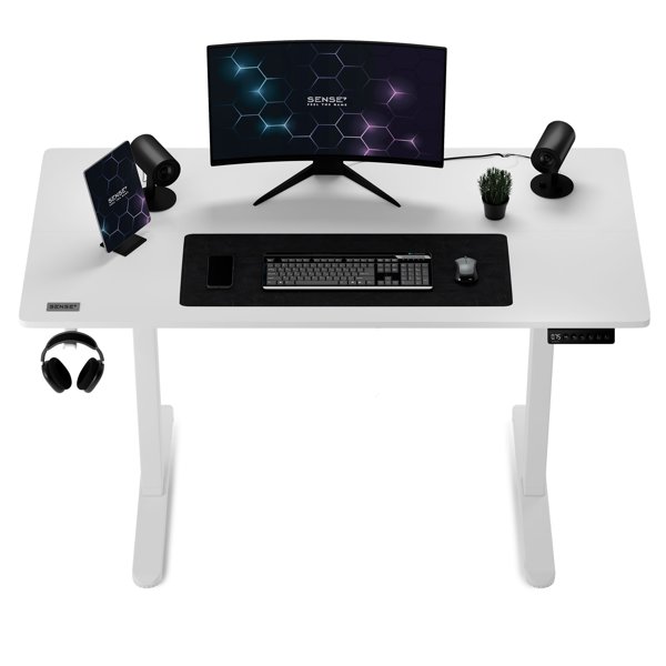 Ηλεκτρικό γραφείο SENSE7 Nojo 120x60 White
