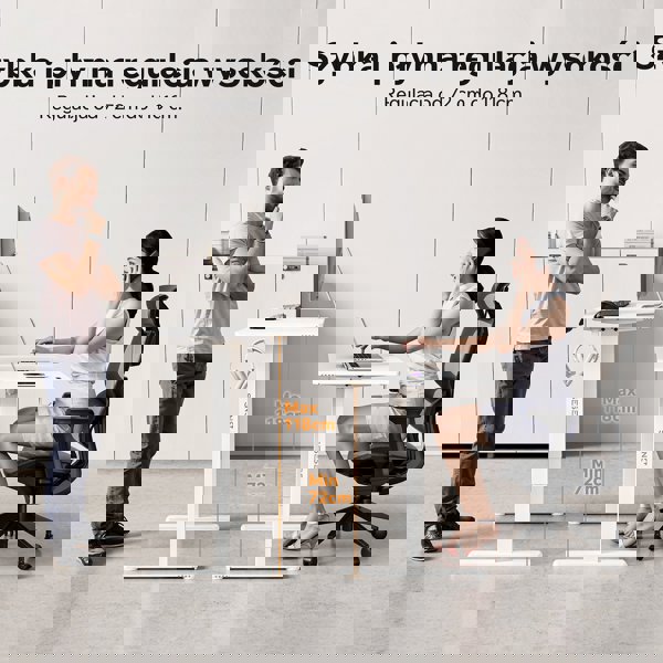 Γραφείο SENSE7 NOJO LIGHT Λευκό 120 εκ x 60 εκ