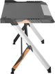 NanoRS RS150 Gaming Γραφείο με RGB LED Φωτισμό, Εργονομικό, Μαύρο, 129.5x72.5 cm