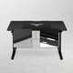 Biurko Diablo Chairs X-Tensio 1400 Czarne 140 cmx60 cm