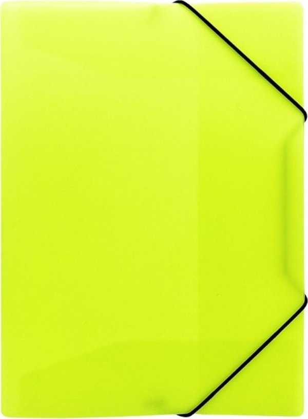 Biurfol Φάκελος σχεδίασης με λάστιχο A4 από PP φιλμ νέον