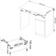 Γραφείο Fabryka Mebli Akord Piksel Olcha 90 cm x 50 cm