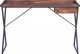 Γραφείο Beliani Noxon Καφέ-Μαύρο 120 cm x 54 cm 11356153 4251682281157