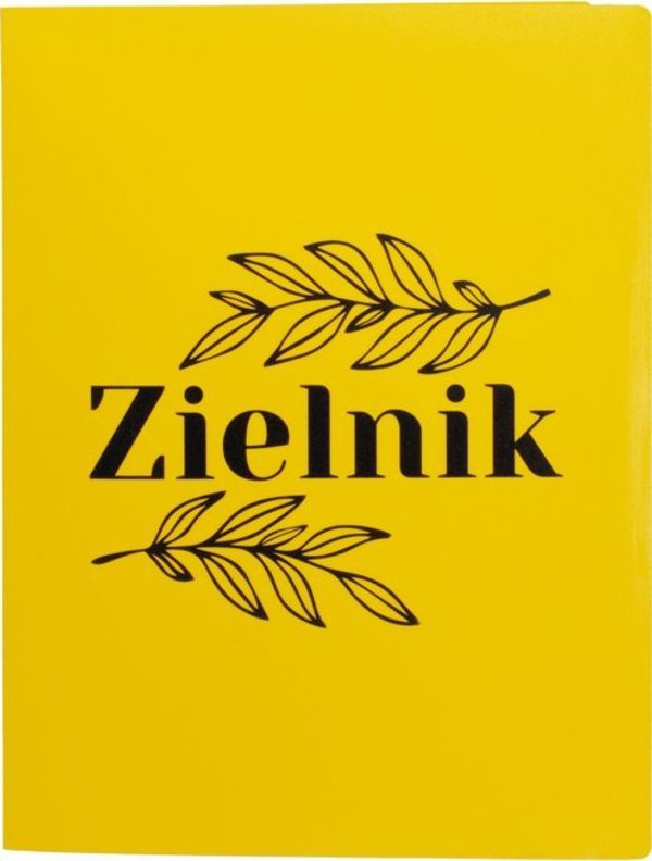 Άλμπουμ κλασέρ Biurfol Zielnik PP για φύλλα 20 θήκες κίτρινο BIURFOL