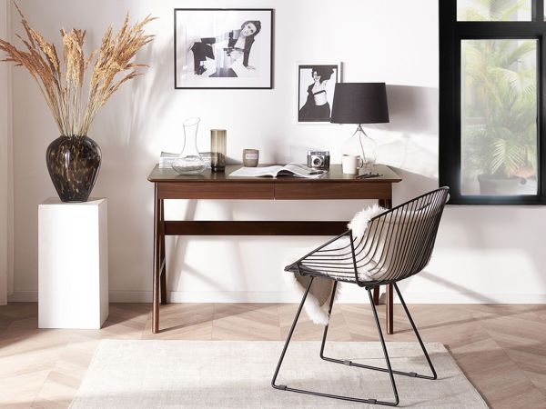 Γραφείο Beliani Sheslay Καφέ 120 cm x 70 cm 8279320 4251682226134