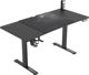 Ultradesk Level V2 Ηλεκτρικό Γραφείο Gaming με Ρύθμιση Ύψους, Μαύρο, 140x68 cm