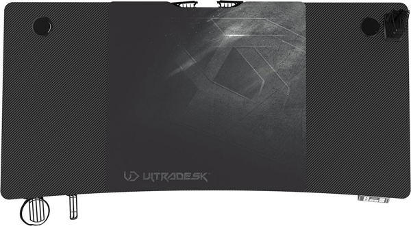 Ultradesk Level V2 Ηλεκτρικό Γραφείο Gaming με Ρύθμιση Ύψους, Μαύρο, 140x68 cm