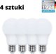 Σετ 4 τεμαχίων - Blaupunkt Λάμπες LED E27 6W φυσικό χρώμα