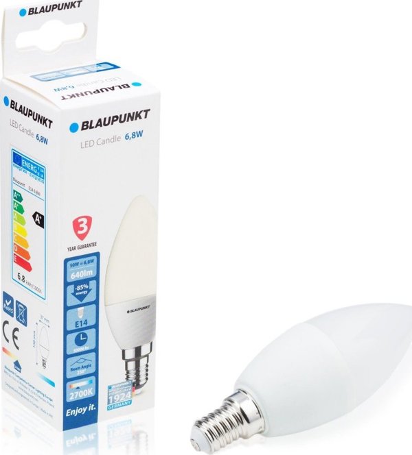 Blaupunkt Σετ 4 τεμαχίων - Blaupunkt Λαμπτήρες LED E14 7W WW