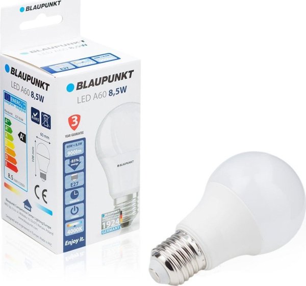 Blaupunkt Σετ 4 τεμαχίων - Blaupunkt Λαμπτήρες LED E27 12W WW