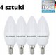 Blaupunkt Blaupunkt Λάμπα LED E14 595lm 7W 4000K 4τμχ