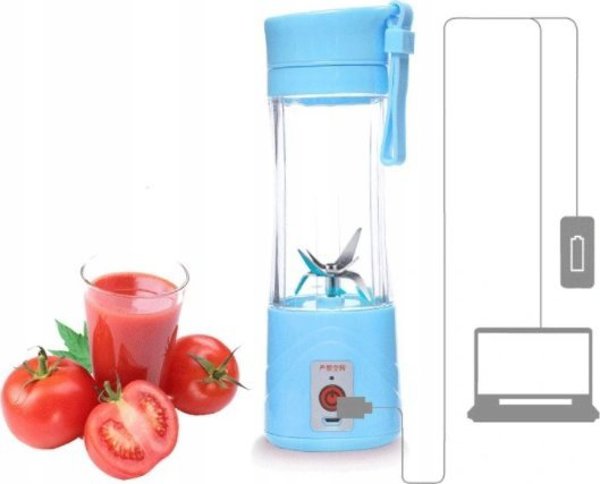 Φορητός αποχυμωτής Platinet PLATINET MOBILE JUICER BLENDER WITH POWERBANK 4000MAH 17500RPM 400ML 40W [44705]