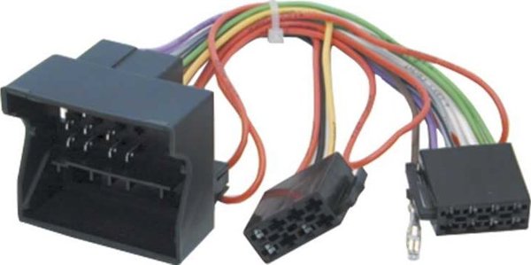 Αντάπτορας Καλωδίωσης Ραδιοφώνου Blow ISO για VW Golf 5, Skoda Octavia, Audi με Quadlock - 0424
