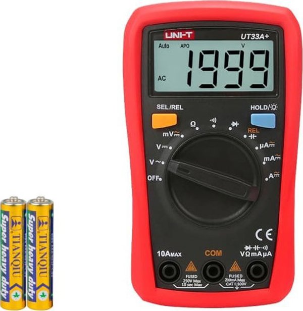 Blow 5015# Μετρητής ut33a+ uni-t
