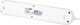 Blow 98-225# Καλώδιο επέκτασης δικτύου ps-450 4-υποδοχές 3xusb 5m λευκό 2x1mm
