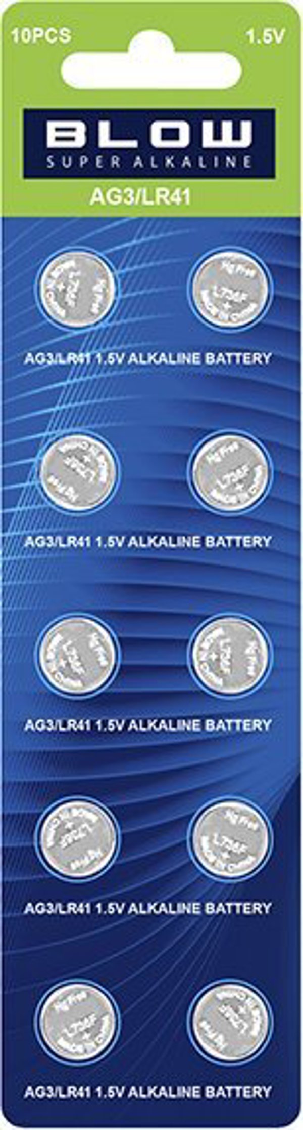 Blow 82-640# Bateria ag 3 blister l736 lr41 blow 10szt