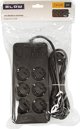 Blow 98-211# Πολύπριζο ps-630 6-υποδοχές 3xusb 1xusb-c 3m μαύρο 2x1mm