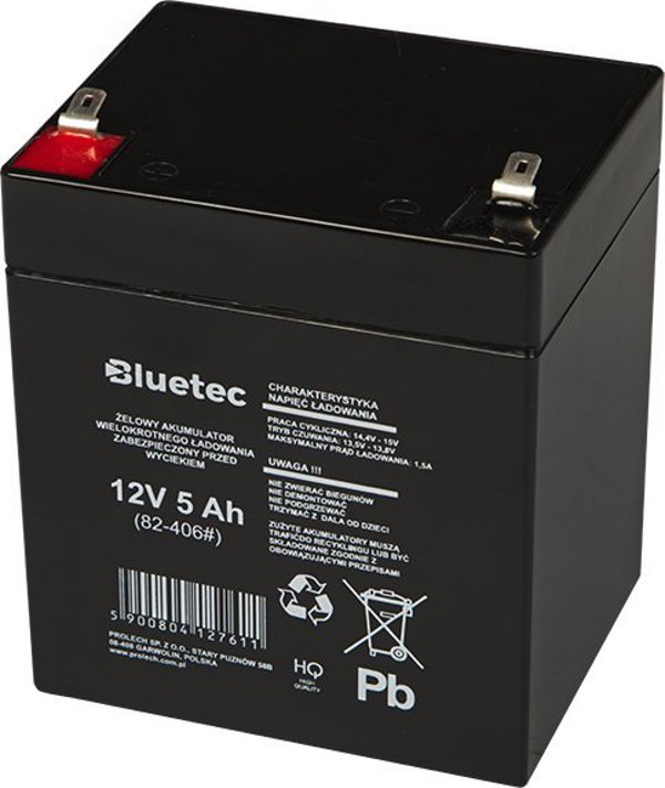 Blow 82-406# Μπαταρία τζελ 12v 5ah bluetec