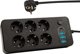 Blow 98-210# Προέκταση δικτύου ps-620 6-υποδοχές 3xusb 1xusb-c 2m μαύρο 2x1mm