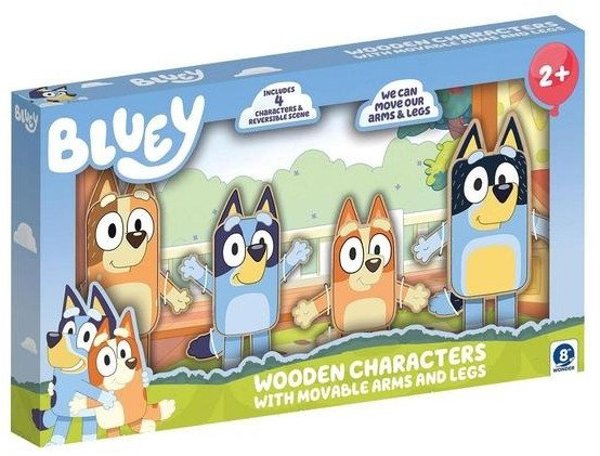 Ξύλινες φιγούρες χαρακτήρων BLUEY, 254C