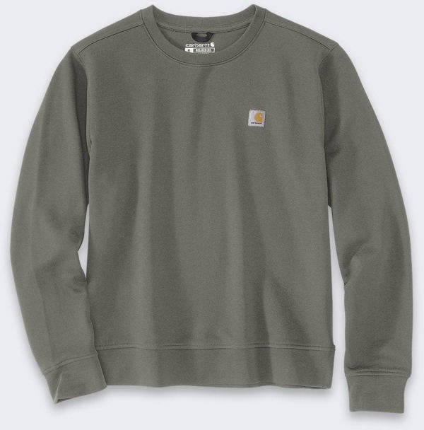 Φούτερ Carhartt French Terry Dusty Olive