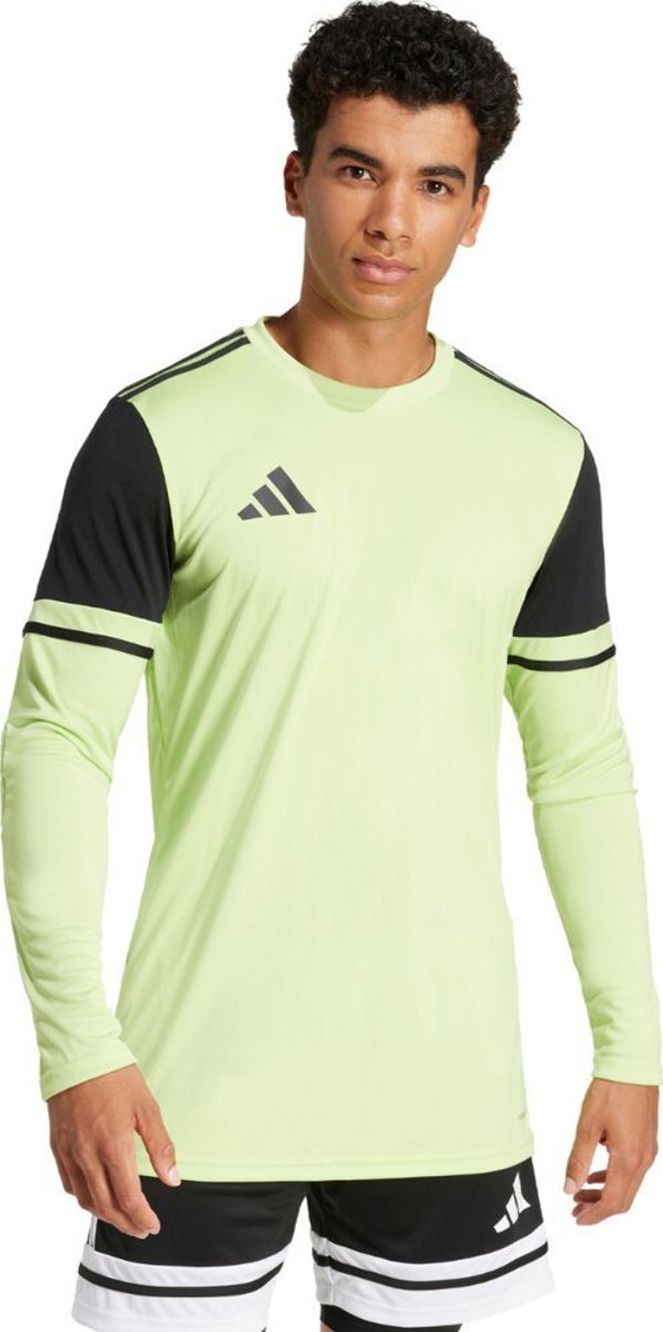 Ανδρική μπλούζα τερματοφύλακα adidas Squadra 25 Long Sleeve lime JG1129 L