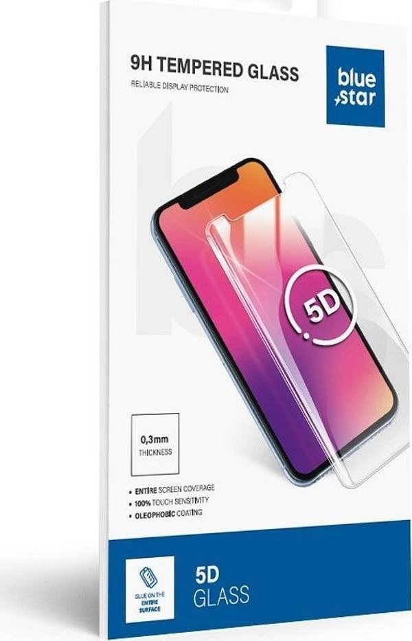 Blue Star 5D Σκληρυμένο γυαλί Blue Star - για iPhone 16 Pro Max (full glue) μαύρο