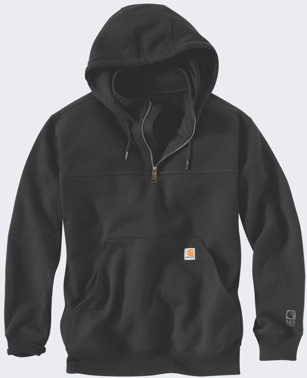 Φούτερ Carhartt Rain Defender Heavy QuarterZ Μαύρο