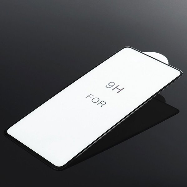 Blue Star Σκληρυμένο γυαλί Blue Star 5D - για Samsung Galaxy S22 (πλήρης κόλλα/φιλικό προς τη θήκη) - μαύρο