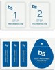BlueStar Σκληρυμένο γυαλί Blue Star 5D - για Motorola Edge 50 Pro - μαύρο