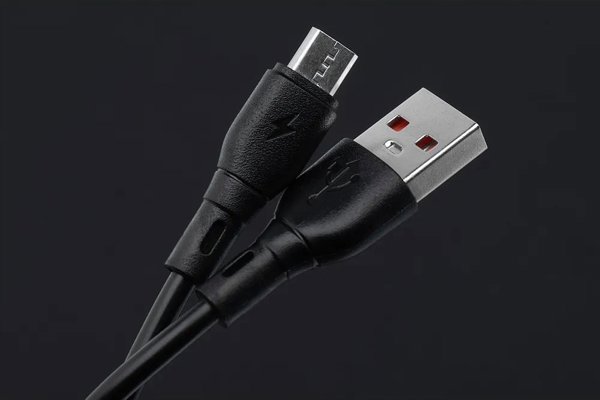 Καλώδιο BLUE STAR ECO 2A USB A σε Micro USB PJ68-23-2 1m μαύρο