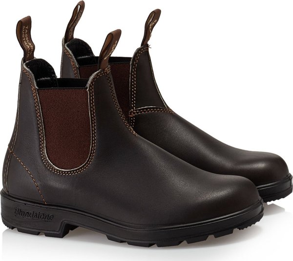 Blundstone 585 Unisex Chelsea Boots Rustic Brown Leather