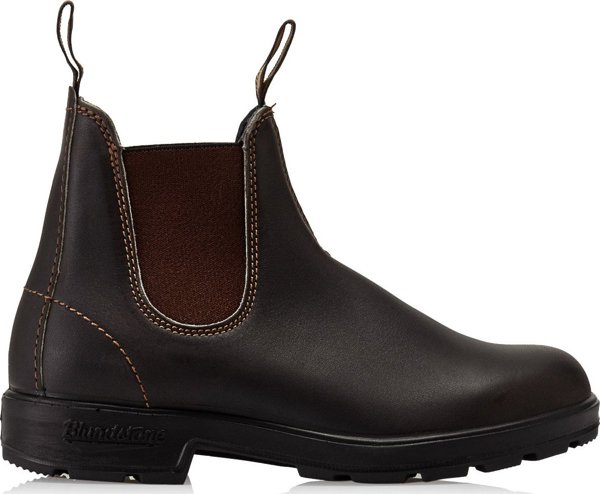 Blundstone 585 Unisex Chelsea Boots Rustic Brown Leather