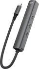 Bluecloud USB-C-USB-C hub με gigabit ethernet, 4 θύρες