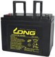 Μπαταρία μολύβδου KungLong KPH75-12NE-M Blyfleece 75 Ah 12 V 1 τεμ