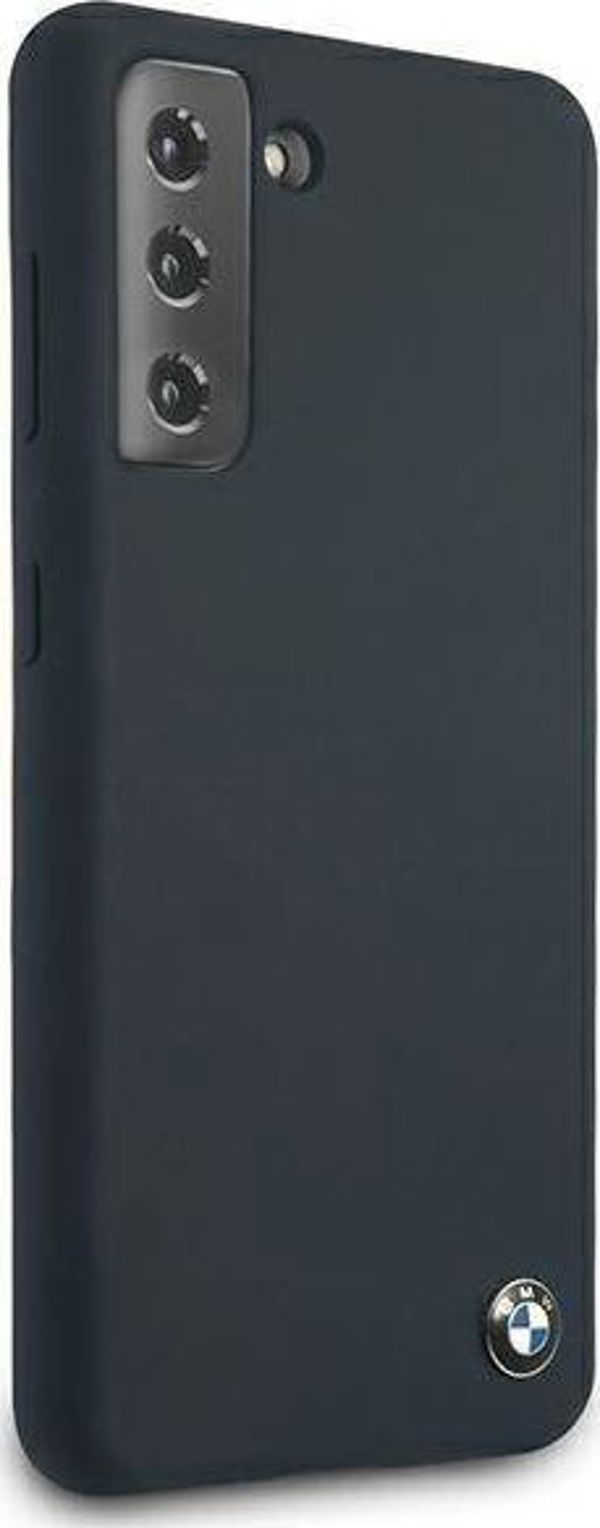 BMW Θήκη BMW BMHCS21MSILNA S21+ G996 μπλε/navy σκληρή θήκη Σιλικόνης Signature