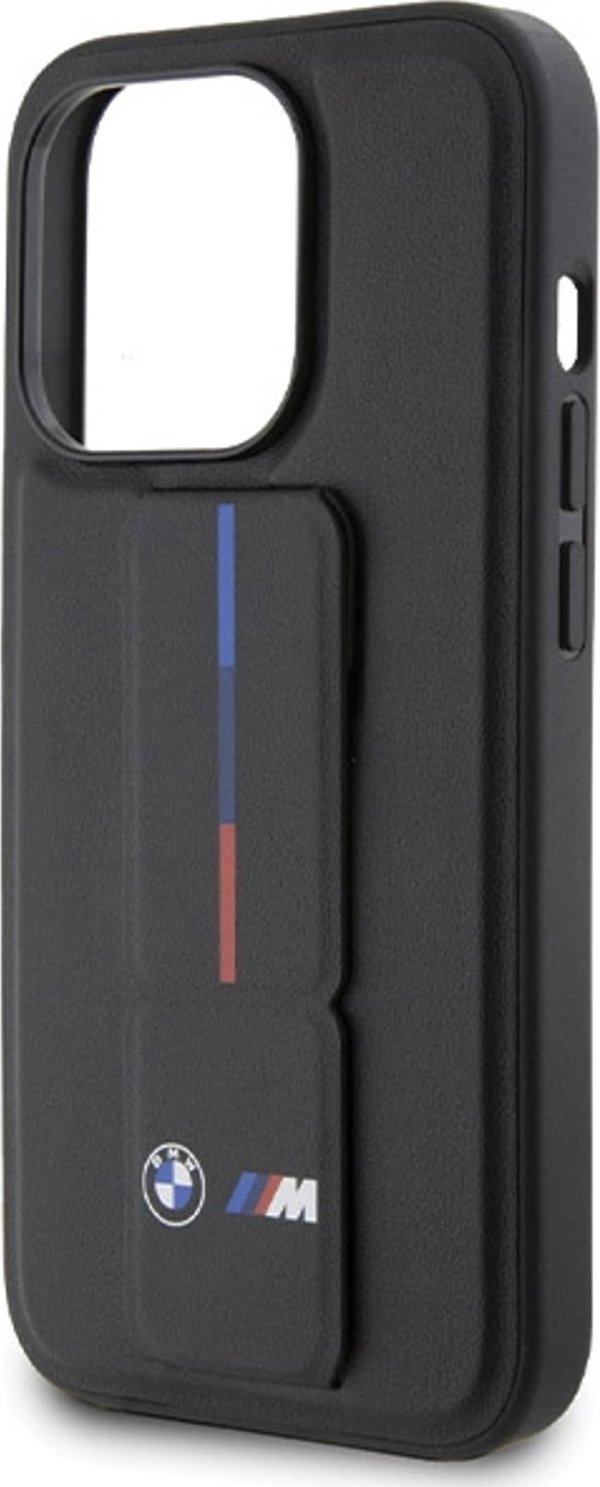 BMW Θήκη BMW BMHCP15X22GSLK iPhone 15 Pro Max 6.7" μαύρο/μαύρο σκληρή θήκη Grip Hot Stamp
