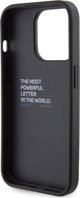 BMW Θήκη BMW BMHCP15X22GSLK iPhone 15 Pro Max 6.7" μαύρο/μαύρο σκληρή θήκη Grip Hot Stamp