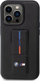 BMW Θήκη BMW BMHCP15X22GSLK iPhone 15 Pro Max 6.7" μαύρο/μαύρο σκληρή θήκη Grip Hot Stamp