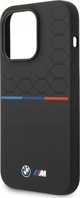 BMW BMW BMHCP15X22SMPK iPhone 15 Pro Max 6.7" μαύρο/μαύρο Σιλικόνη Σχέδιο