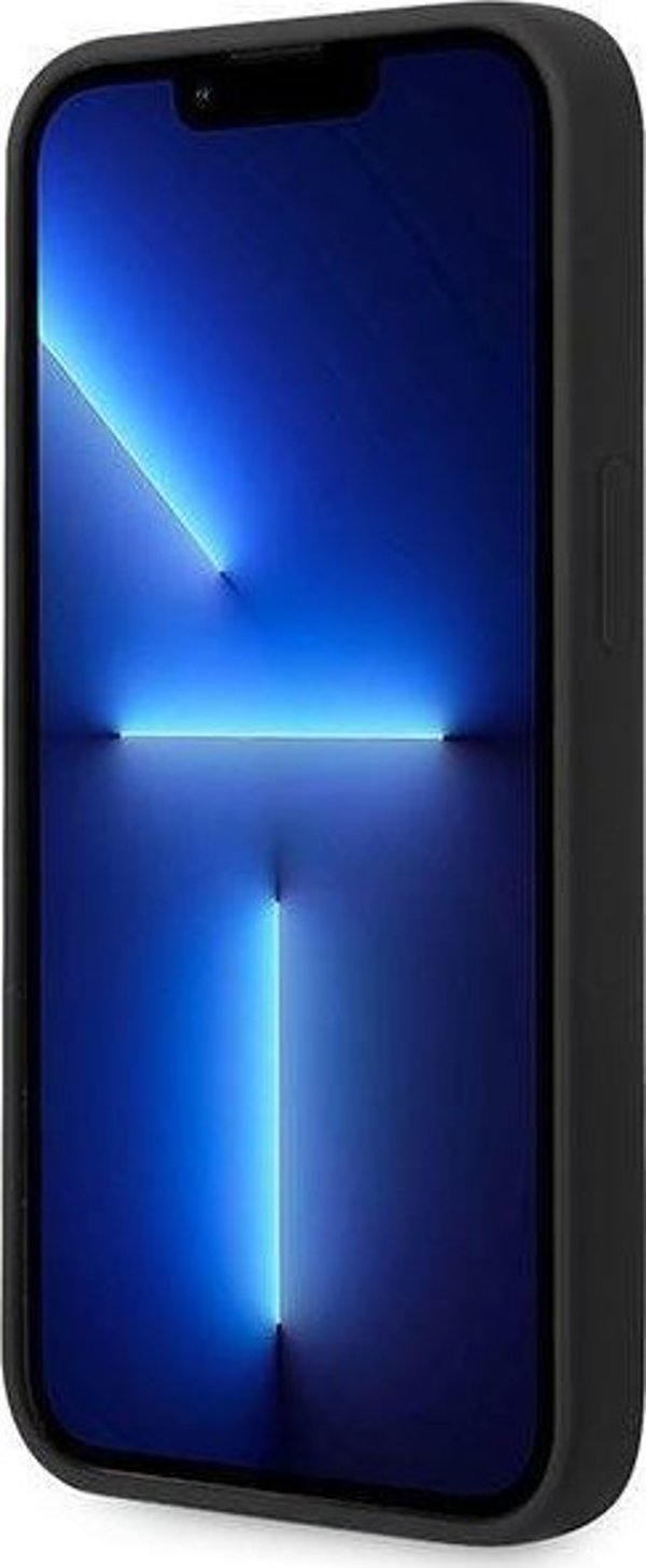 Θήκη BMW BMHCP14MSILBK iPhone 14 Plus 6,7" μαύρο/black Silicone Metal Logo
