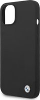 Θήκη BMW BMHCP14MSILBK iPhone 14 Plus 6,7" μαύρο/black Silicone Metal Logo