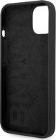Θήκη BMW BMHCP14MSILBK iPhone 14 Plus 6,7" μαύρο/black Silicone Metal Logo