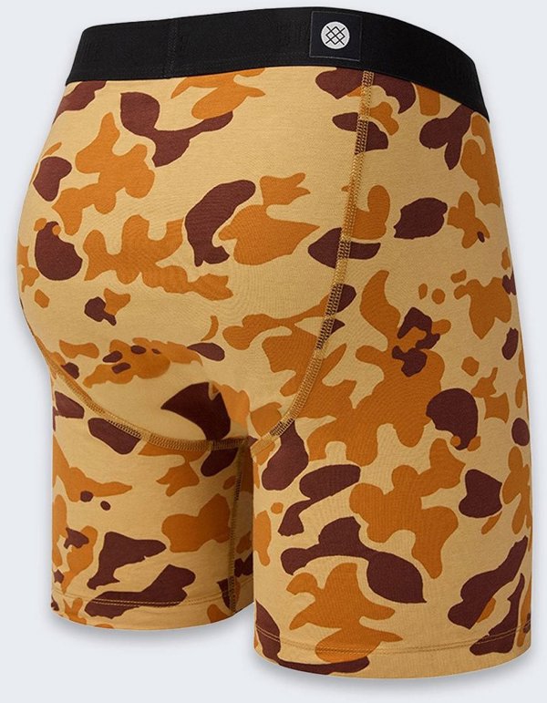 Bokserki Stance Camo Boxer KHAKI