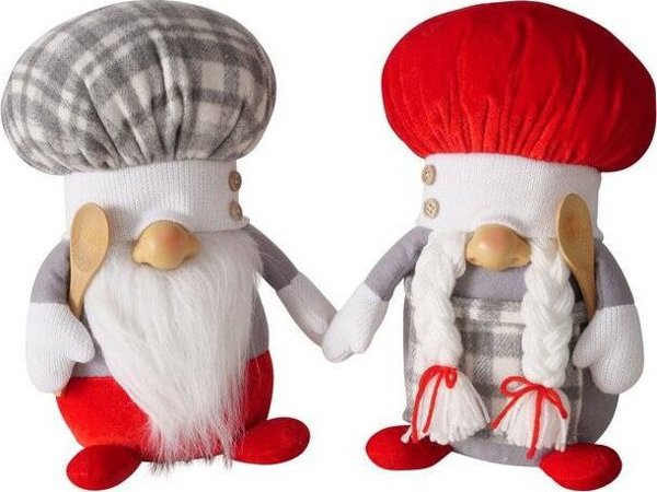 Μορφή υφάσματος σεφ COOKY, ύψος 28 εκ.