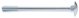 BOLT (DIN603 M8X100 ZN) 6PCS